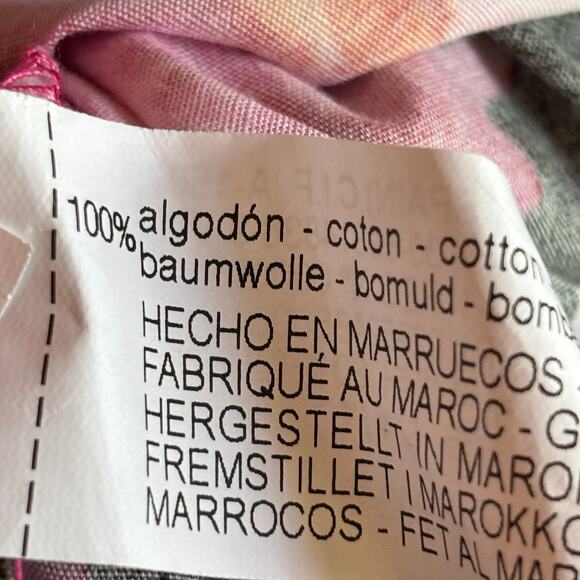 Zara Pink Floral Fit & Flare Midi Dress - size Small - Picture 6 of 7